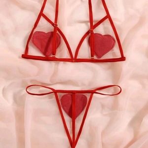 Heart Mesh 2 piece set NEW